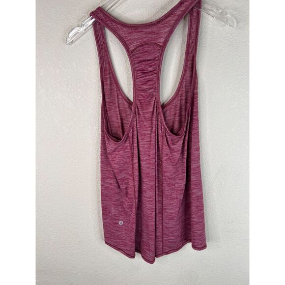Lululemon Racerback‎ Tank Top Heathered Plum Medium - Picture 6 of 10